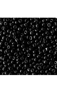 Glass seed beads 11/0 (2mm) Black